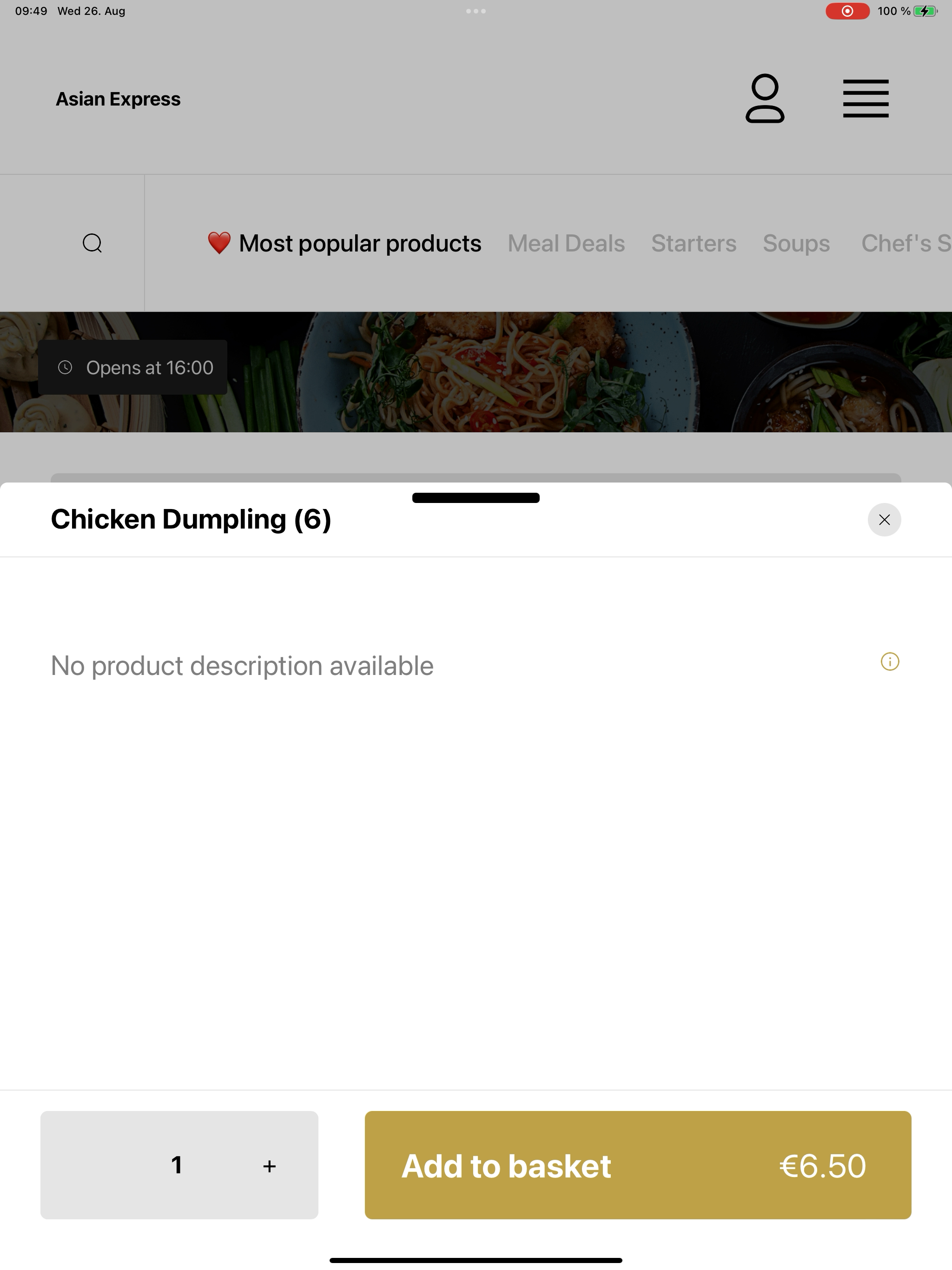 Asian Express Dublin screenshot 15