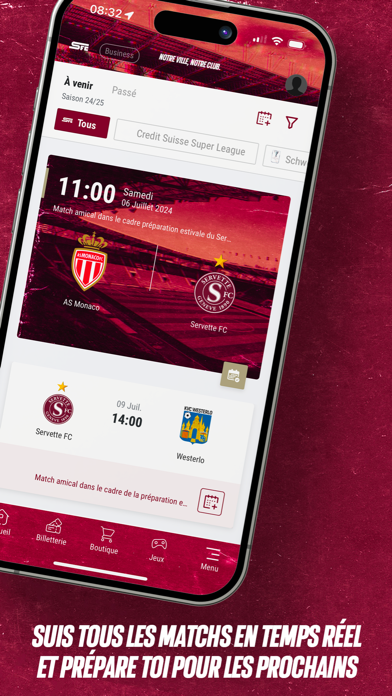 Servette Football Club Screenshot