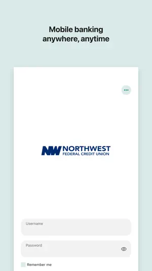NWFCU Mobile Banking screenshot 1