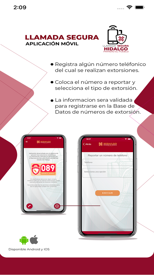 #6. LLamada Segura Hidalgo (iOS) 由: Gobierno del Estado de Hidalgo