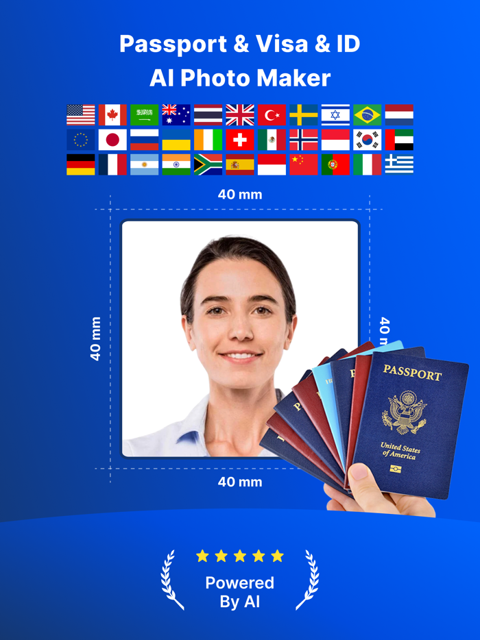 Green Card Passport Visa Photo