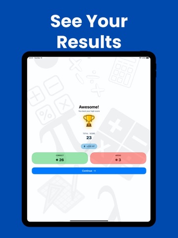 Math & Multiplication Games iPad screenshot