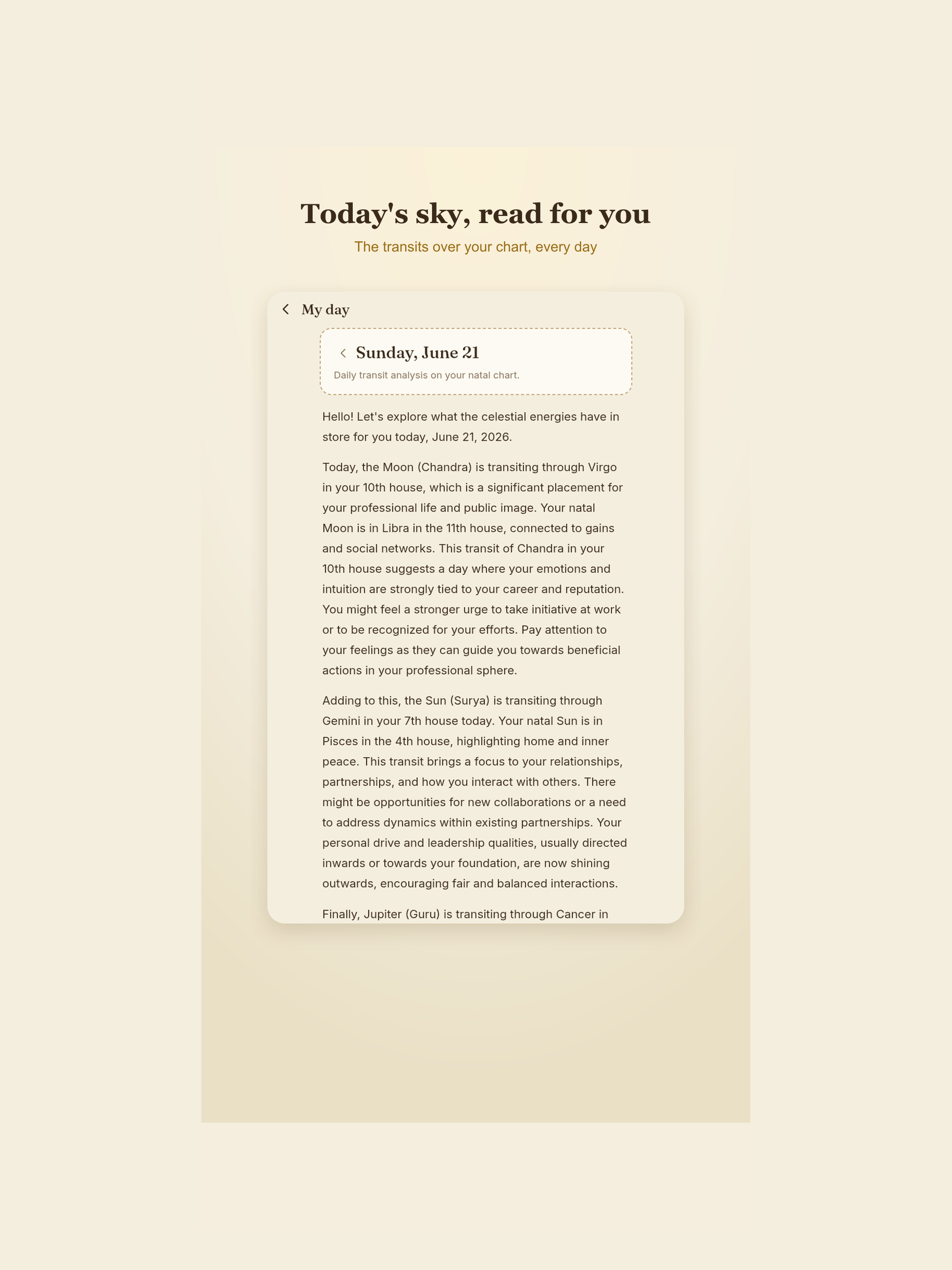 Pocket Guru: Astrology screenshot 10