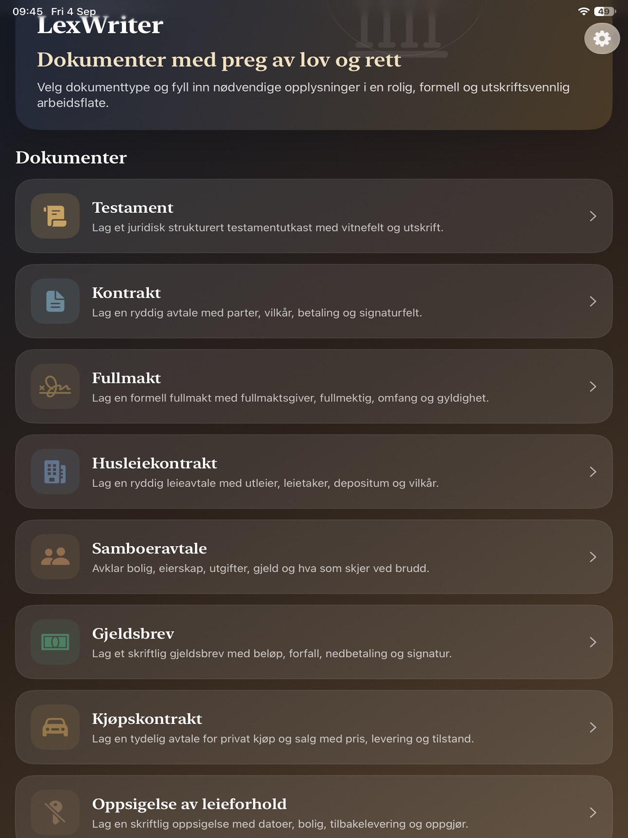 Screenshot 9 of LexWriter