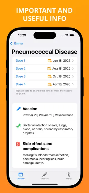 Baby Vaccination Tracker & Log screenshot 4