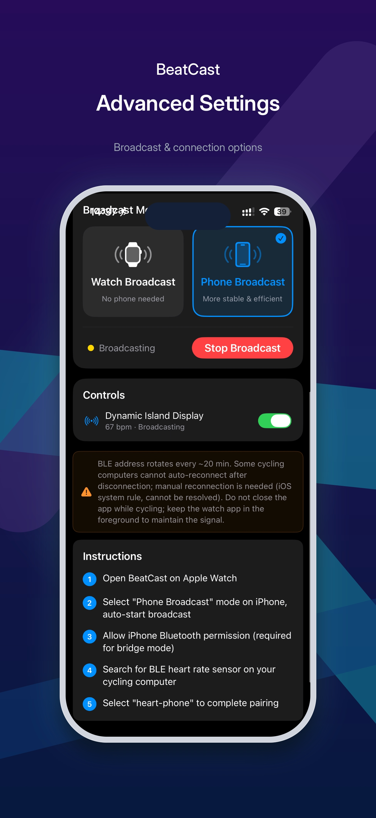 HeartCast screenshot 4