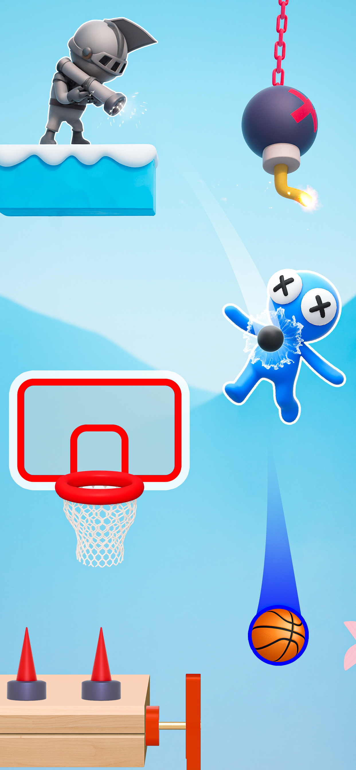BasketBlitz: Basketball Game