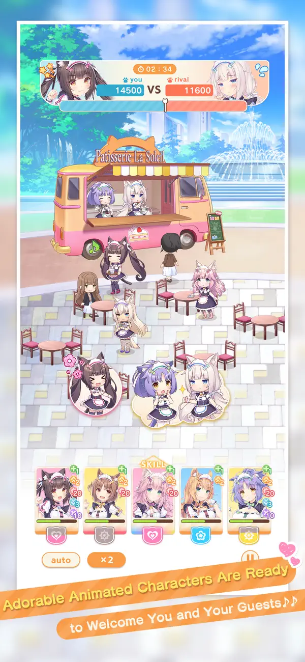 #2. Nekopara Sekai Connect (iOS) By: GOOD SMILE COMPANY, INC.