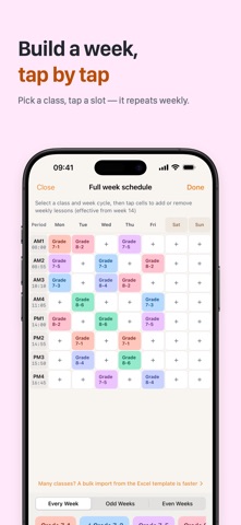 NextClass – Teacher Timetable Screenshot 5 of 7