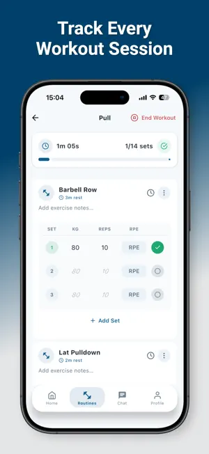 MyFitnessGoals screenshot 3
