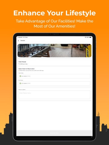 Embassy Residential iPad screenshot