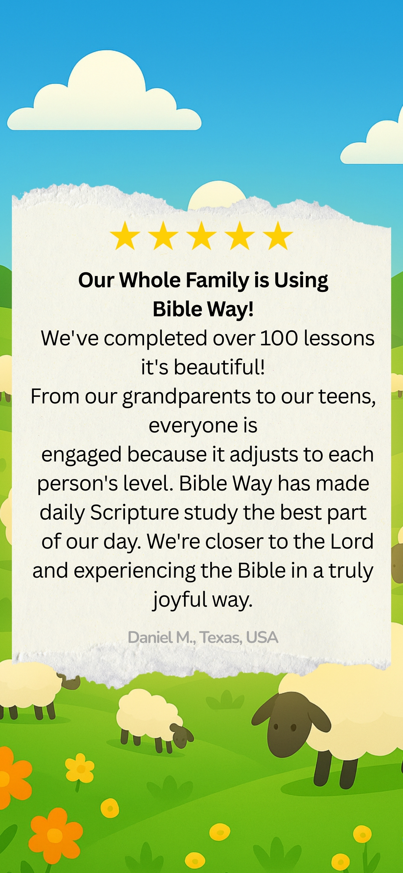 Bible Way: Daily Study & Quiz