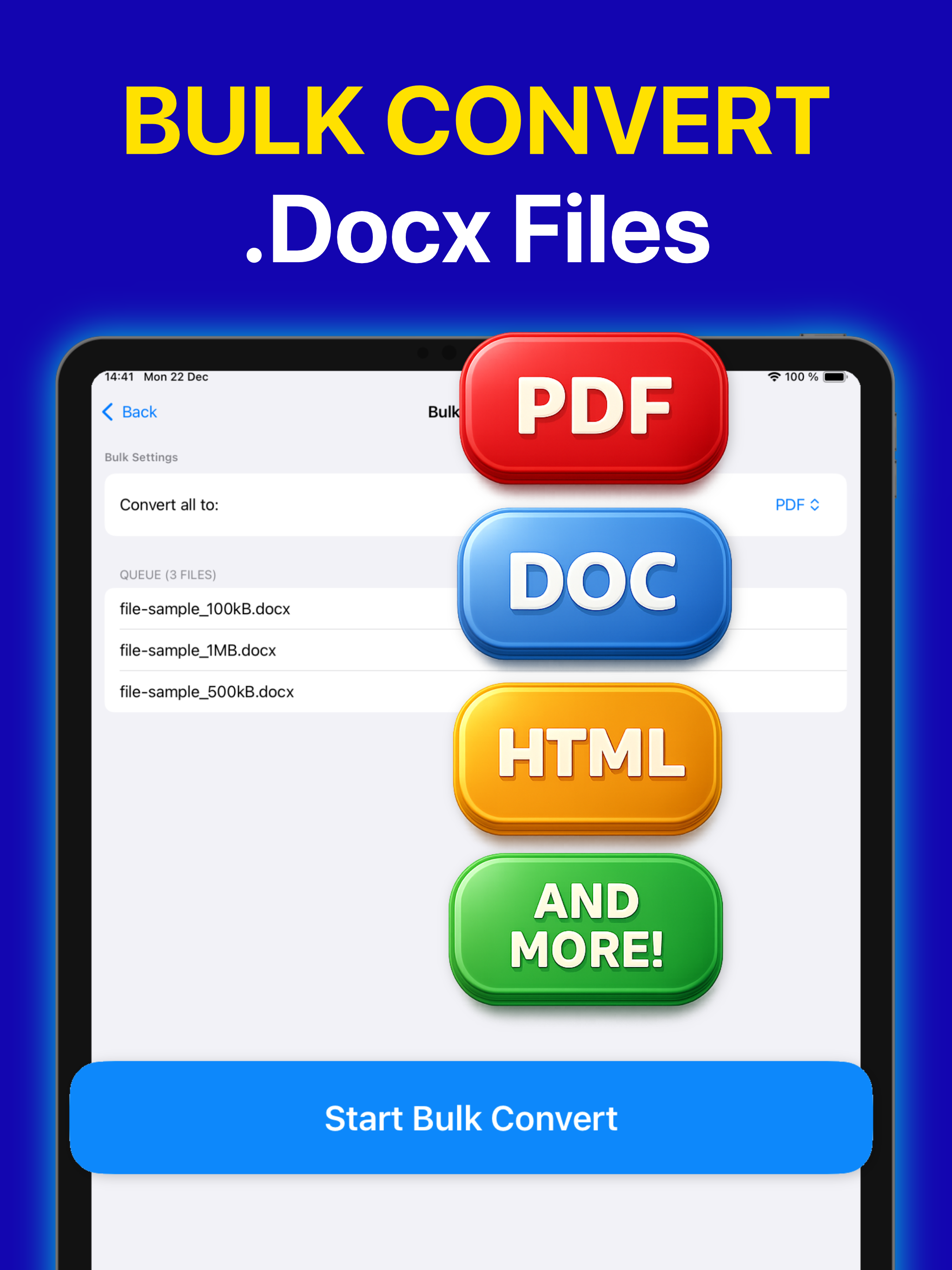 DOCX Reader To PDF Converter
