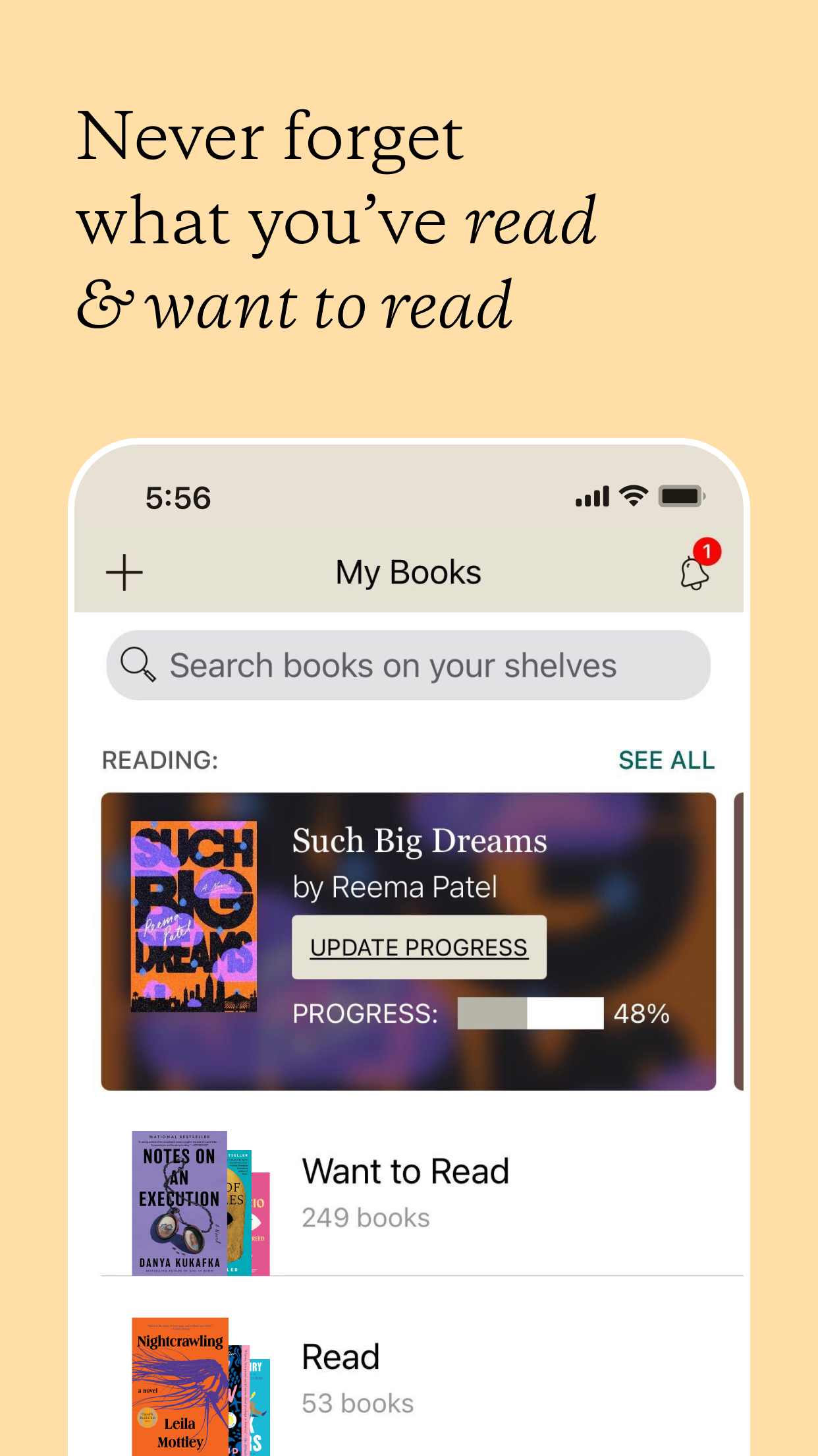 Goodreads: Book Reviews screenshot 2
