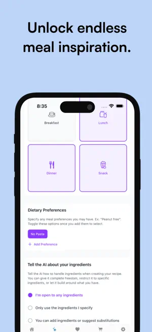 Forkly - AI Meal Planner screenshot 4