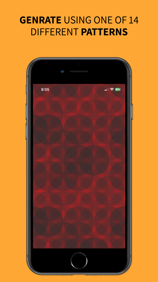 #3. Geometric Wallpaper (iOS) Av: David Alexander Ricaud