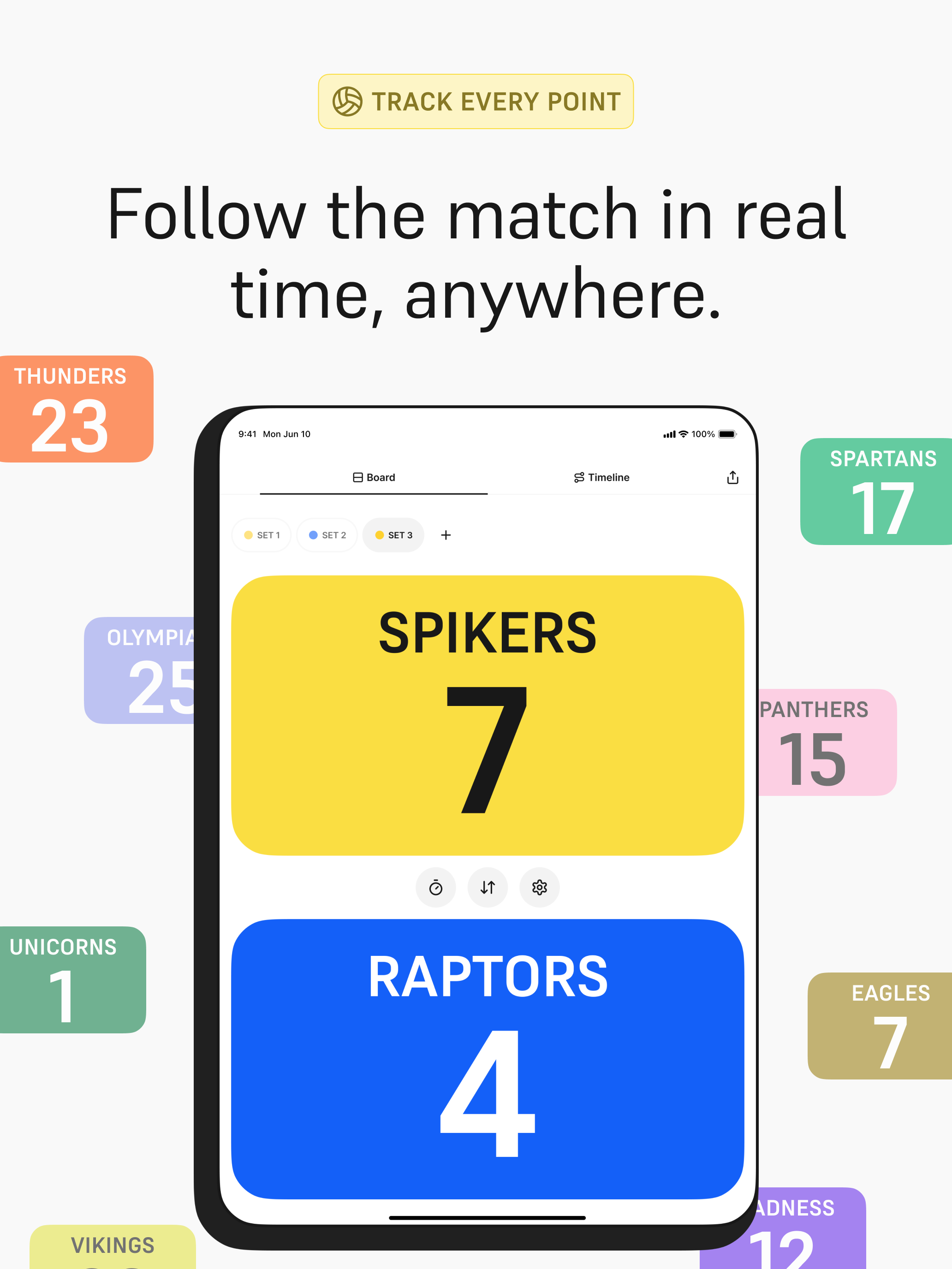 The Volleyboard Scoreboard screenshot 6