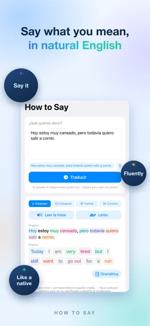 How to Say - Translate & Learn screenshot 1