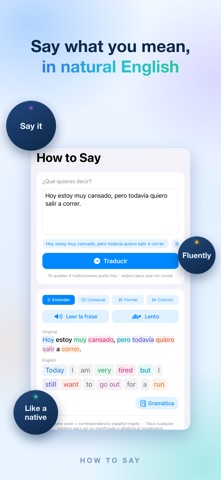How to Say - Translate & Learn Screenshot 1 of 5