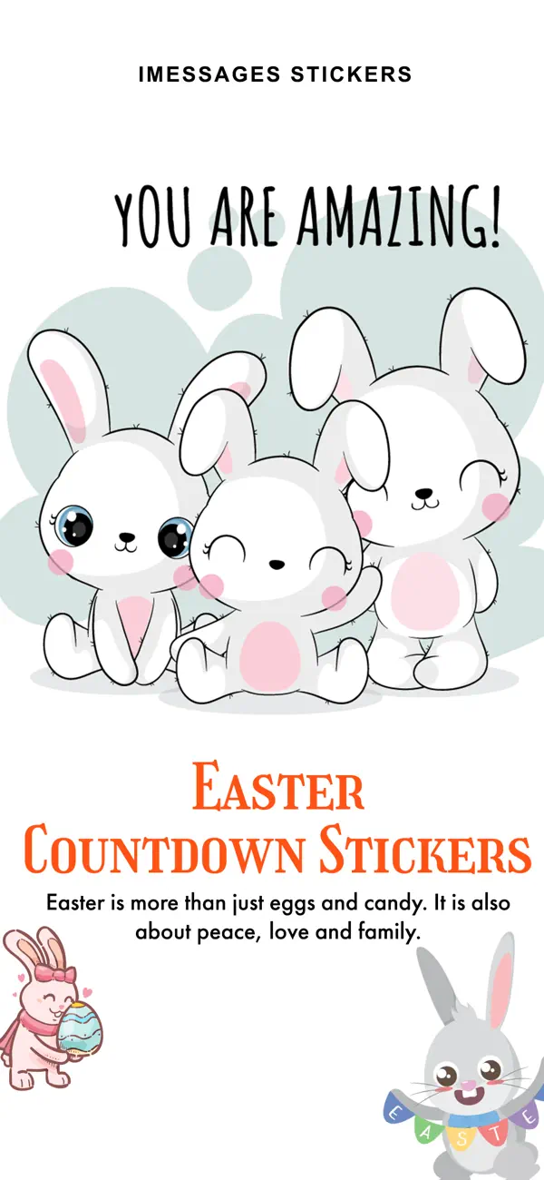 Screenshot #1 pour Easter Countdown Stickers