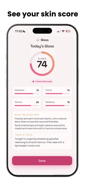 Gloss: AI Skin Analysis screenshot 3