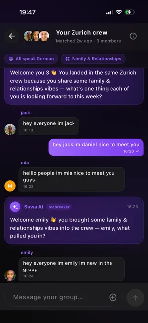 Sawa: Make Real Friends screenshot 1