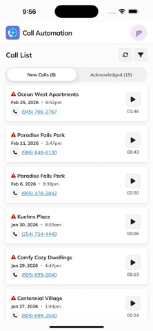 RentCafe Call Automation app screenshot 2