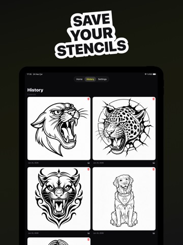 Stencil Maker - Stencly iPad screenshot