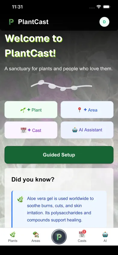 PlantCastAI screenshot 1