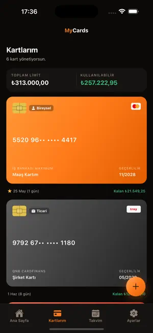 MyCards - Card Payment Tracker screenshot 4