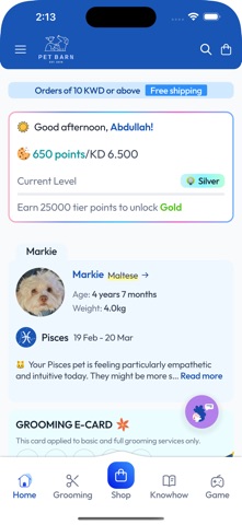 PET BARN iPhone screenshot