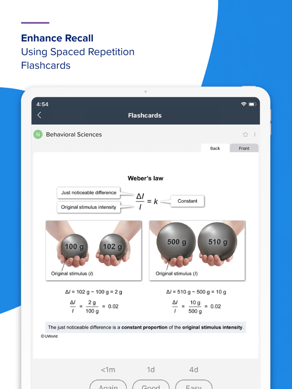 UWorld MCAT Prep: Score Higher iPad screenshot 6 - Education app