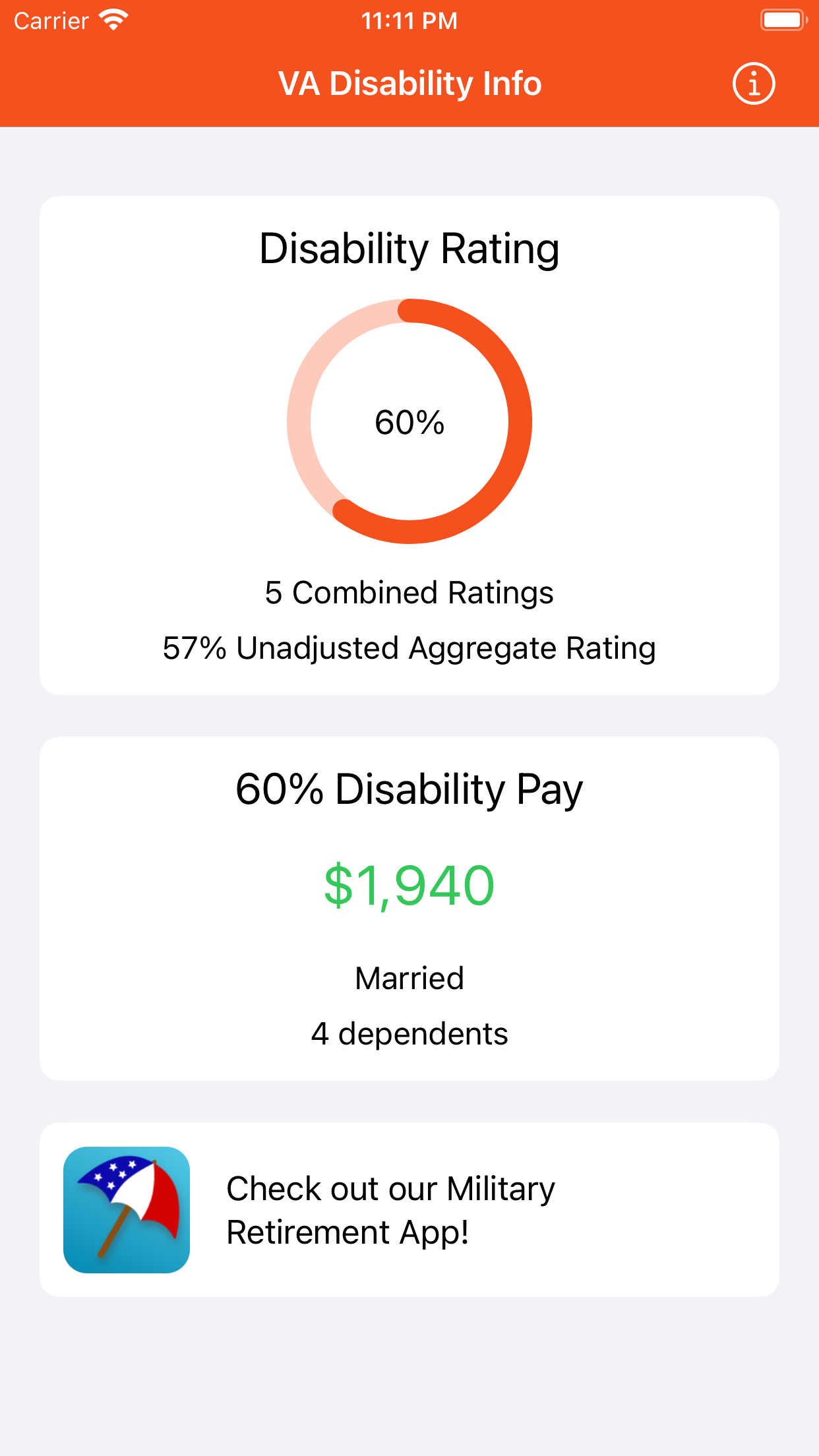 VA Disability Pay