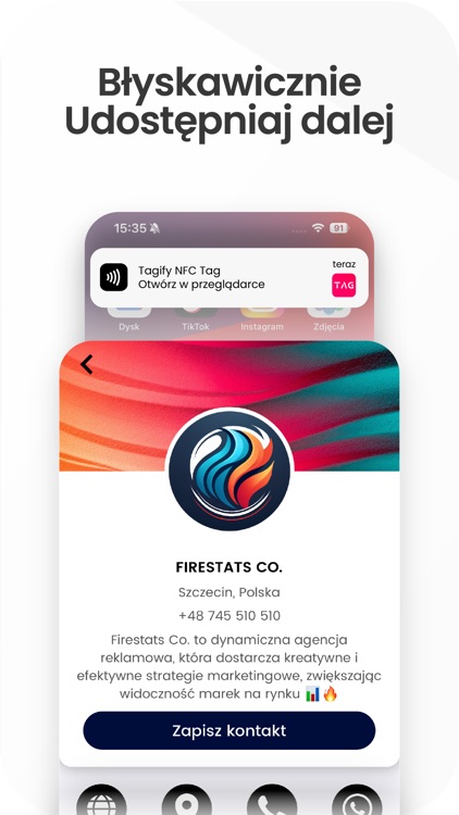 Tagify - Cyfrowa Wizytówka screenshot-3