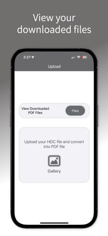 HEIC To PDF App screenshot