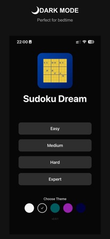 Sudoku dream screenshot