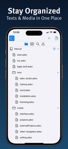 adoc Studio - Writing App Screenshot 9 of 10