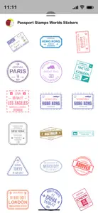 Passport Stamps World Sticker screenshot #3 for iPhone