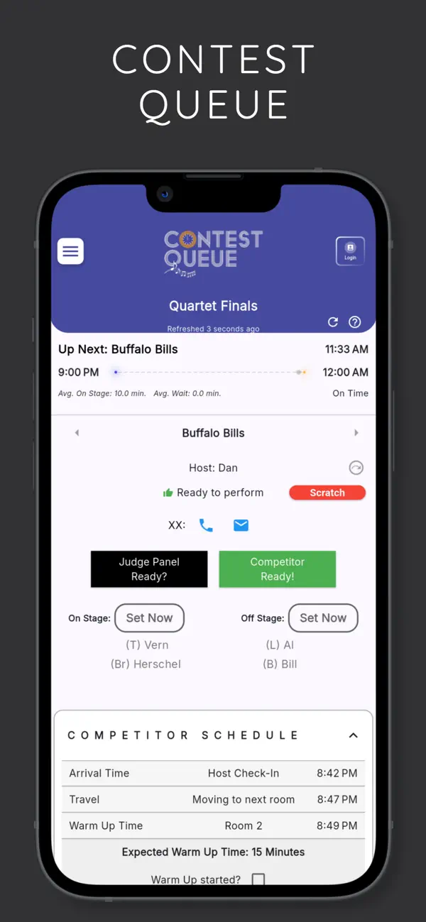#1. Contest Queue (iOS) di: Mike Nelson