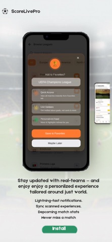 ScoreLivePro screenshot