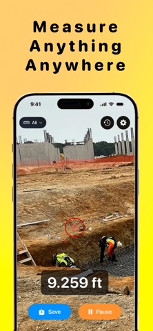Distance Laser iPhone screenshot