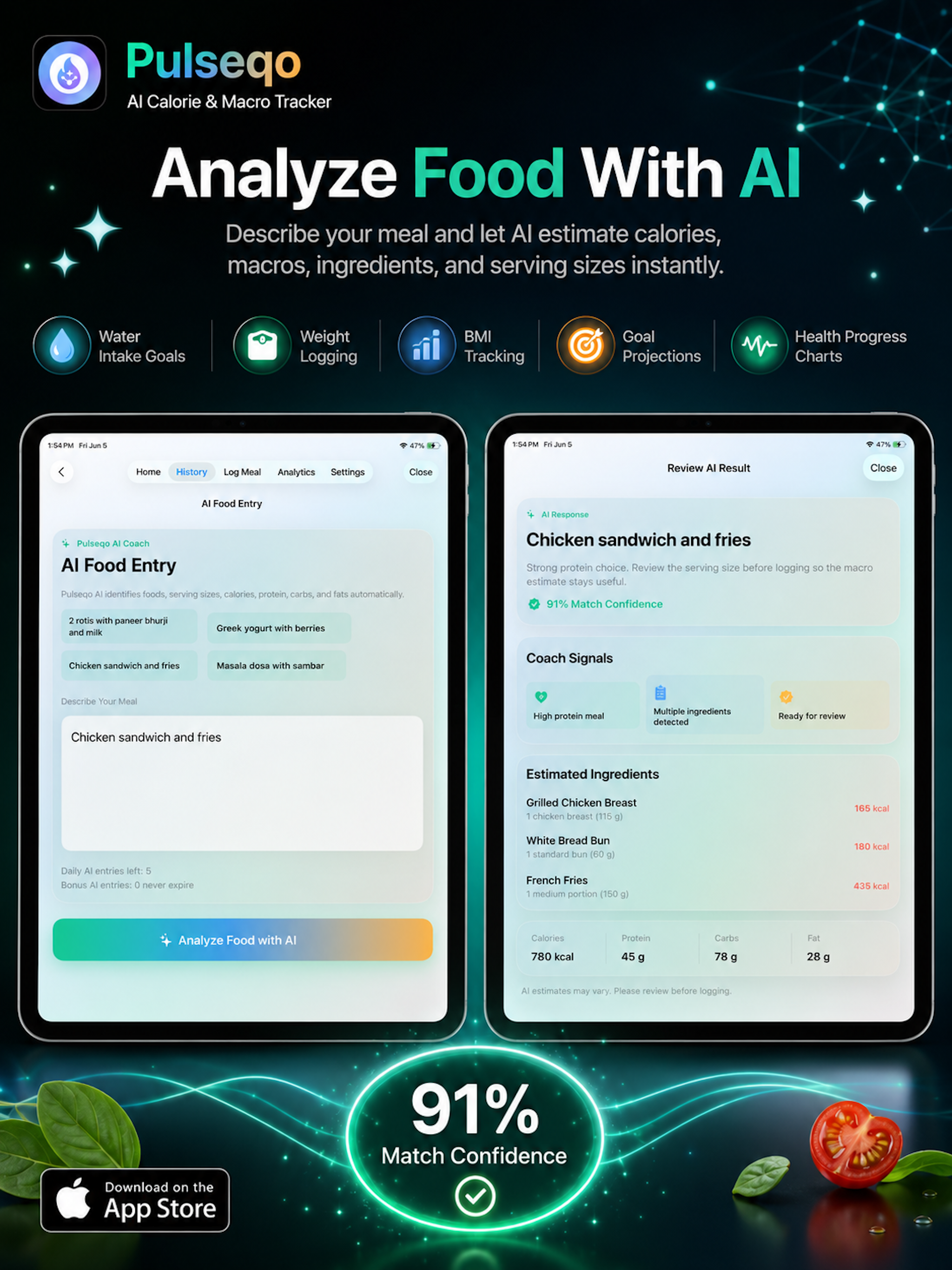 Pulseqo: Calorie Tracker screenshot 13