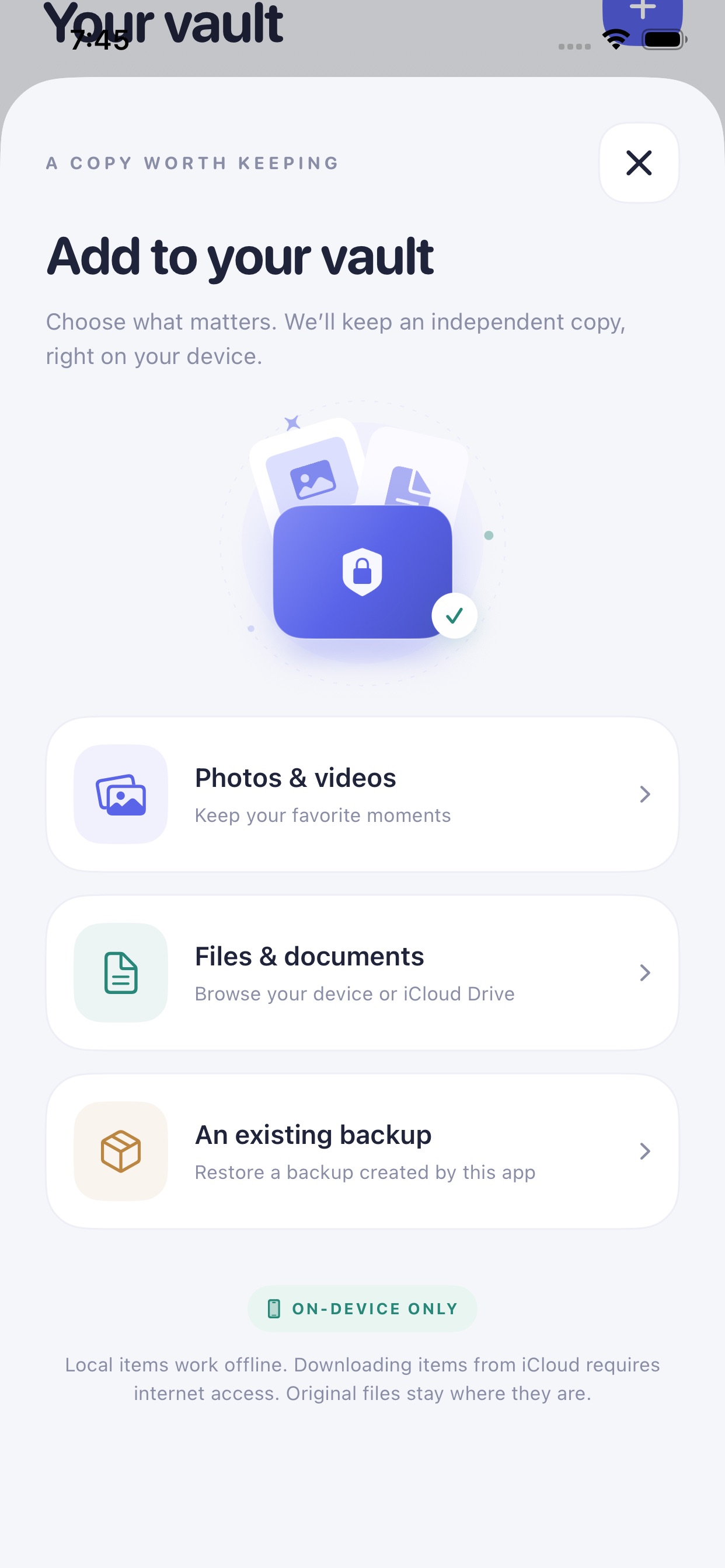 Screenshot 2 of Photo & File Backup