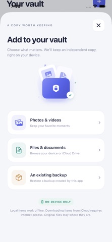 Photo & File Backup Screenshot 2 of 4
