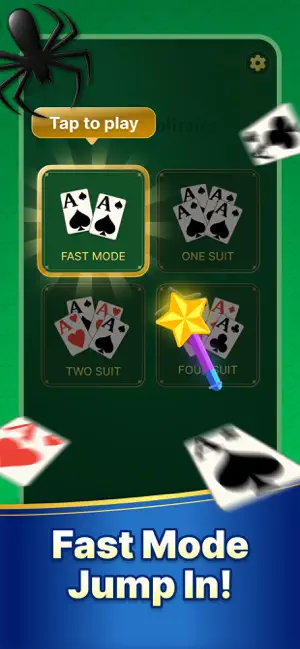 Spider Solitaire Large & HD screenshot 1