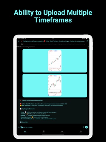 Chart AI Pro Trading Assistant iPad screenshot