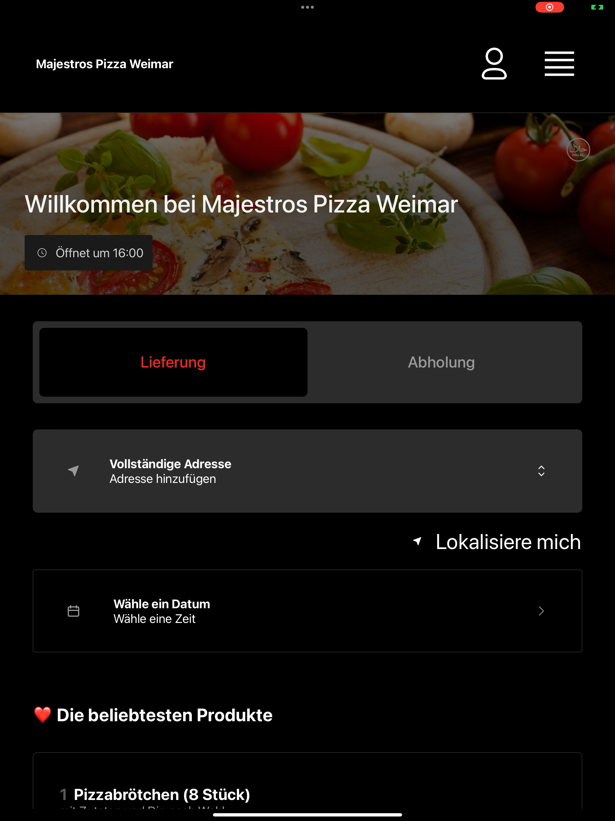 Majestros Pizza Weimar screenshot 14