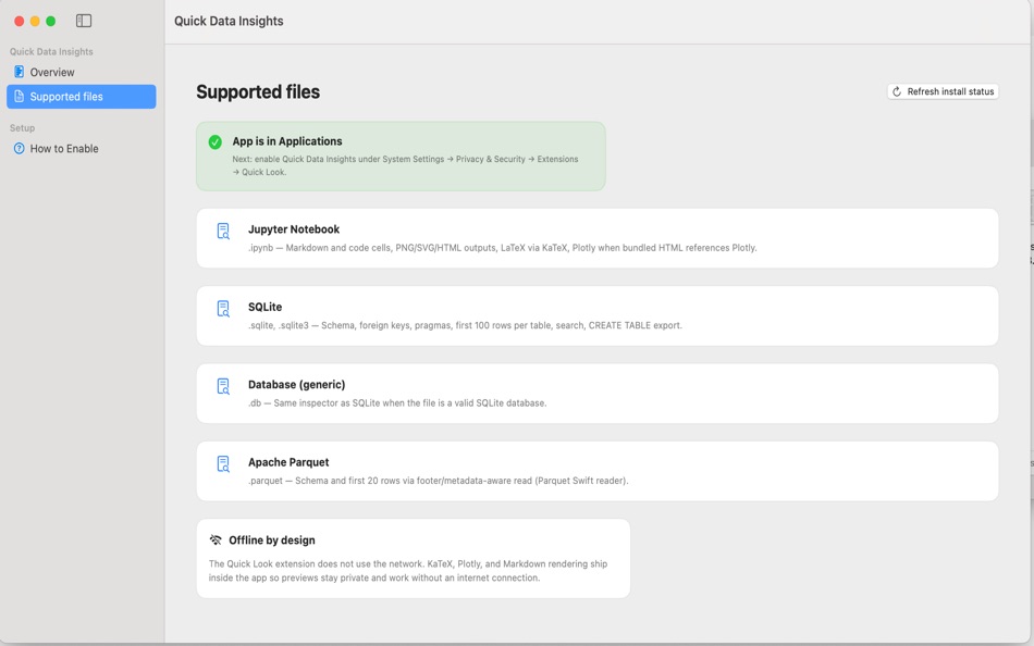 #7. Quick Data Insights (macOS) De: Moustafa Elsayed