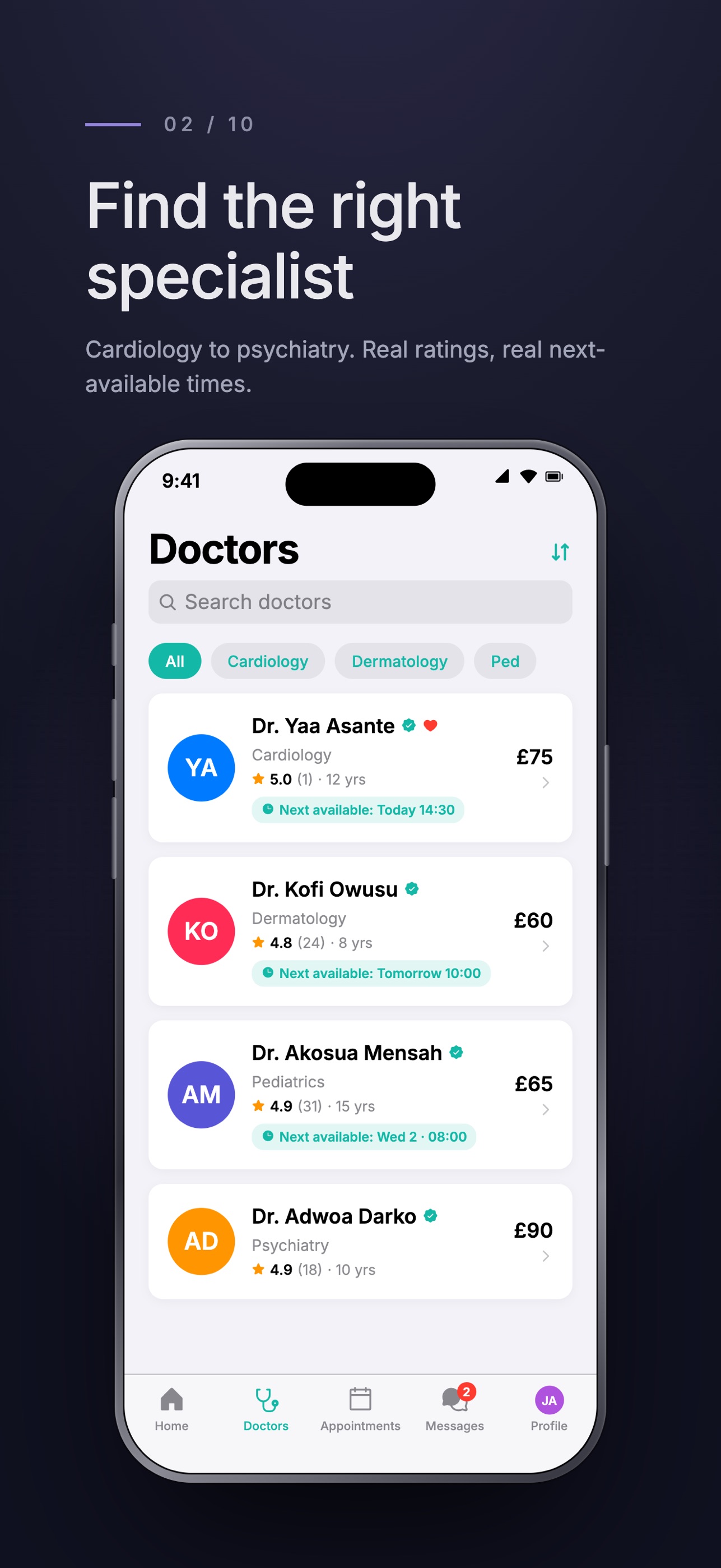 Screenshot 2 of HealthDirect: Online Doctor