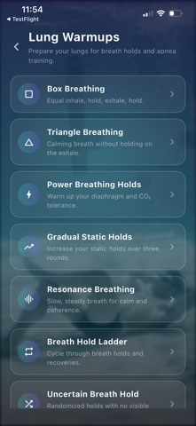 H2O Breath Hold Trainer Screenshot 5 of 10